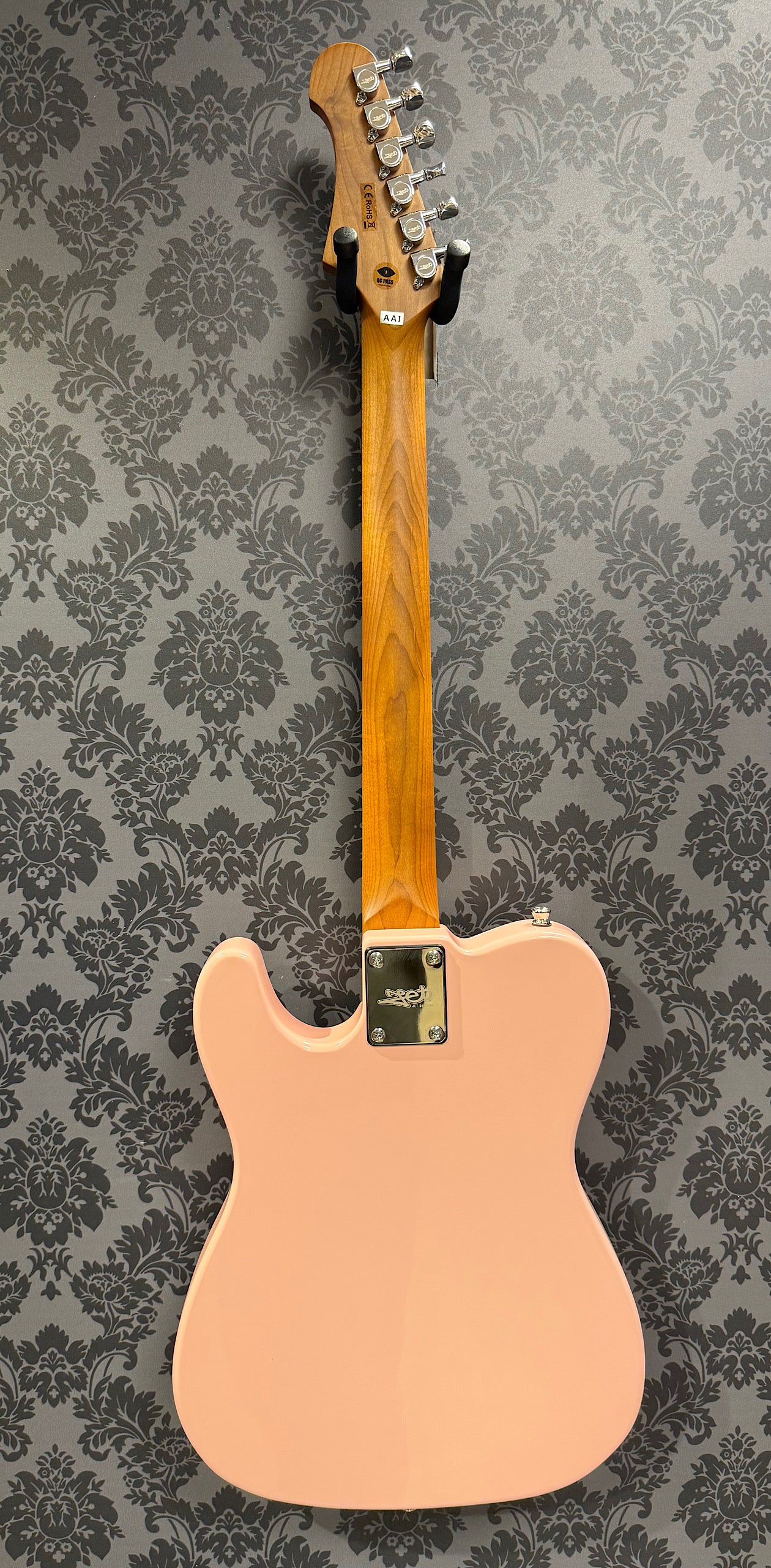 JET Guitars JT300 tele Shell Pink