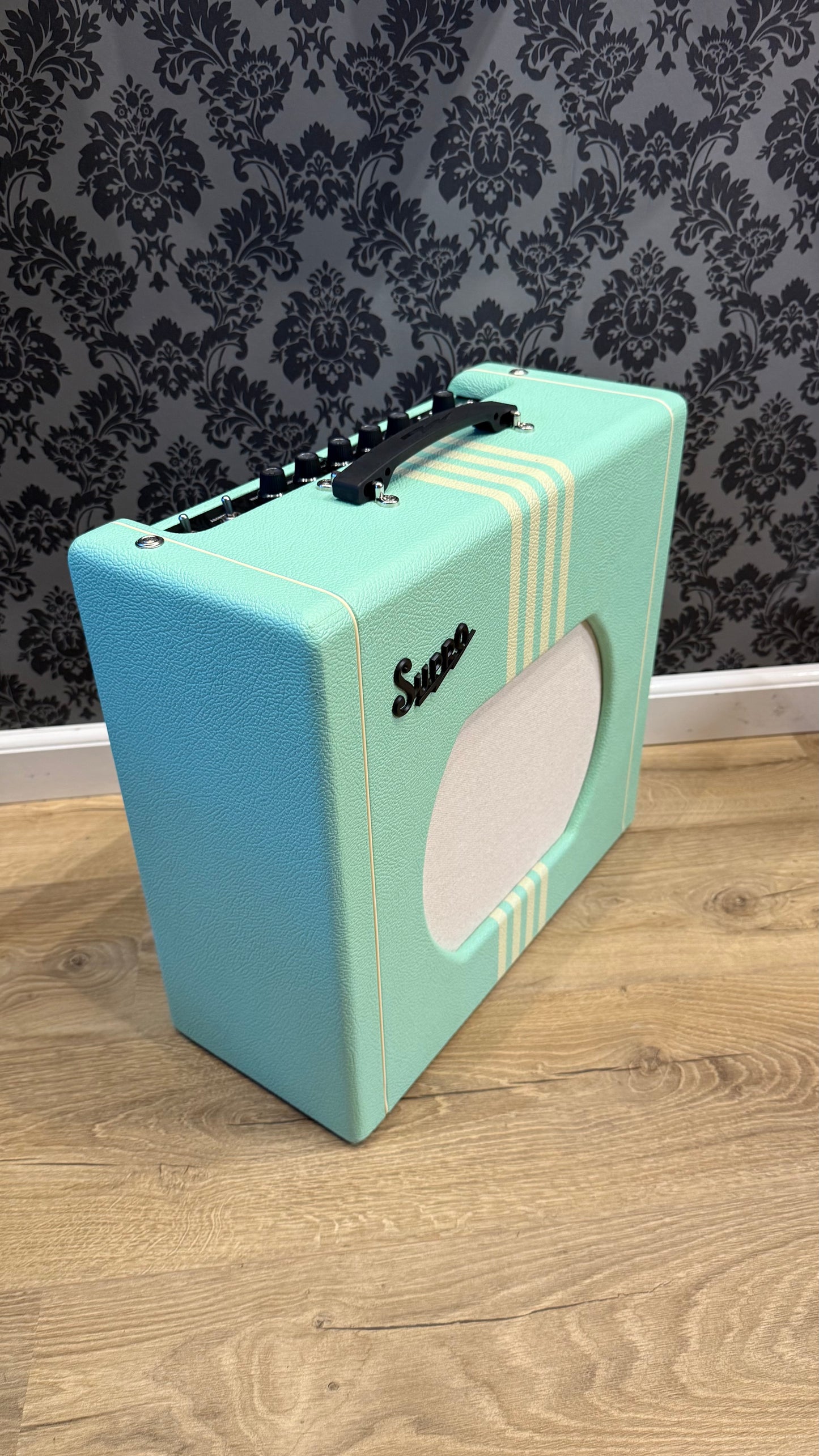 Supro Delta King 12 Combo - Seafoam/Cream