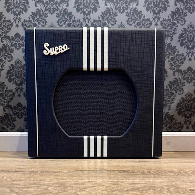 Supro Delta King 12 Combo - Black/Cream