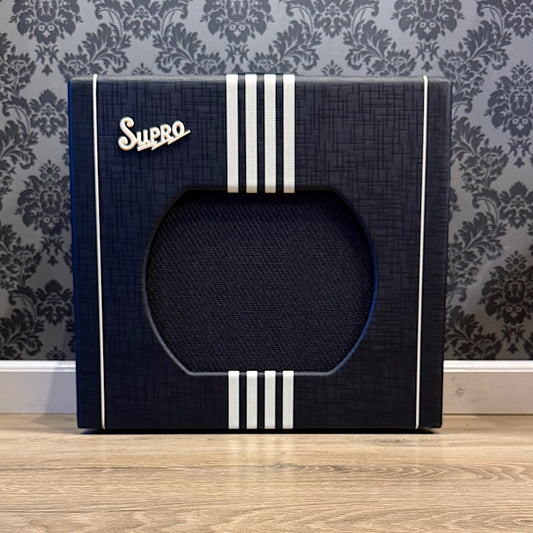 Supro Delta King 12 Combo - Black/Cream