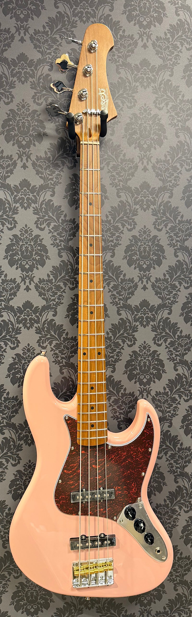 JET JJB-300 PK J Bass Shell Pink