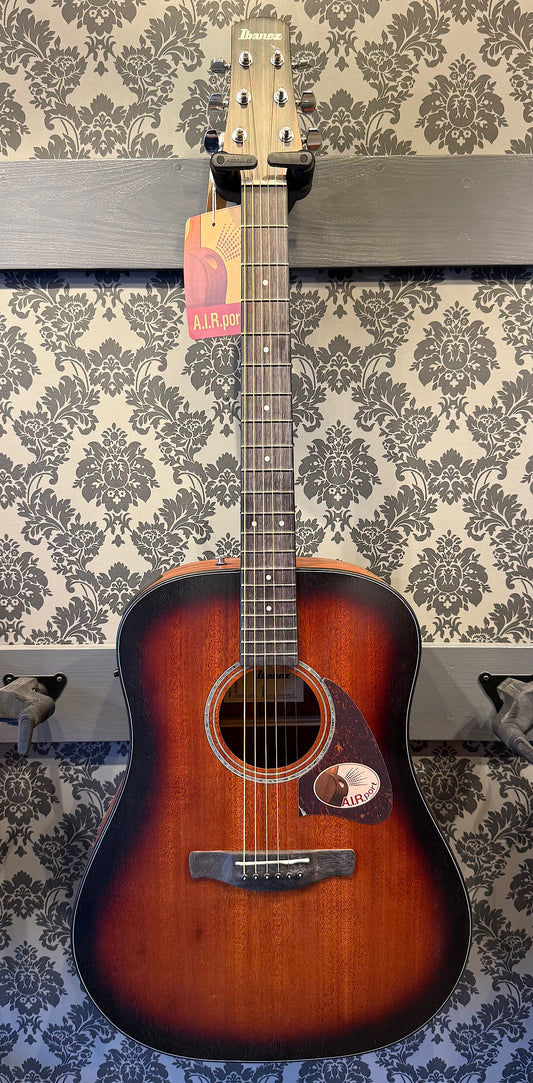 Ibanez AAD54E-OMH Open Pore Mahogany Sunburst