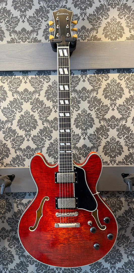 Eastman T59/TV 16" Thinline Seymour Duncan HB incl.case (B-stock)