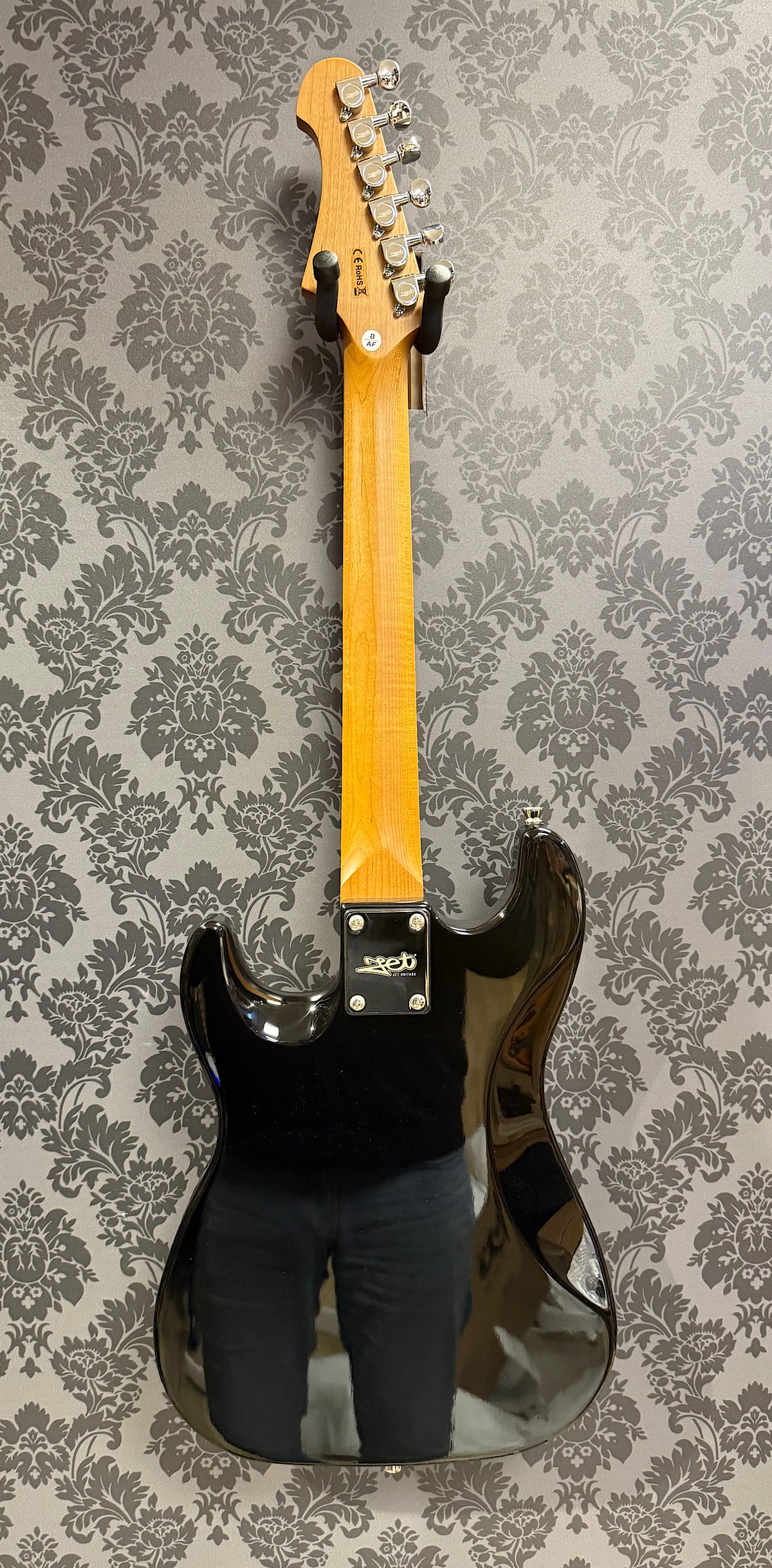 JET JS-300 MINI BK 3/4 guitar Black