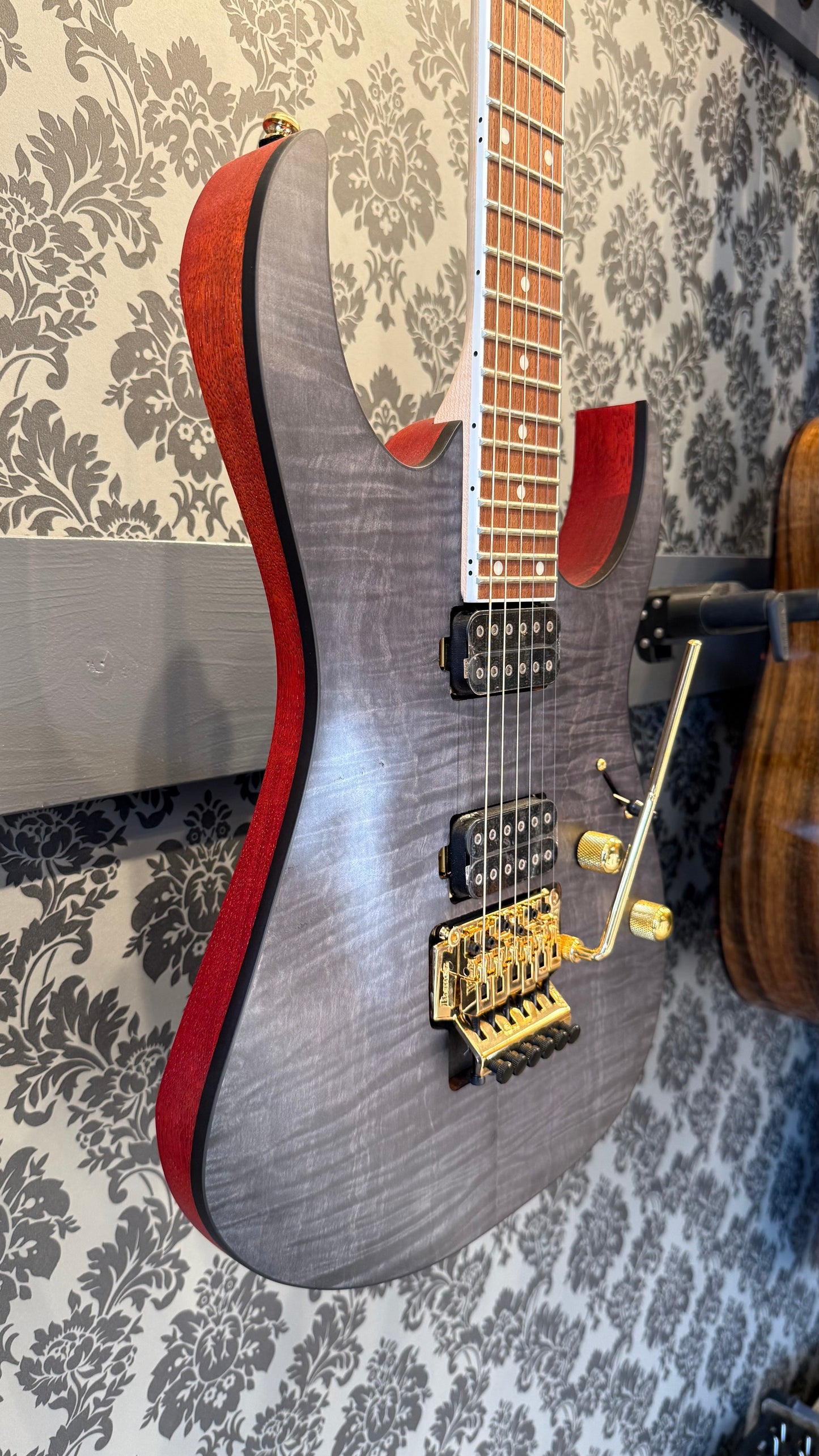 Ibanez RG420-FMSPTGF Transparent Gray Flat