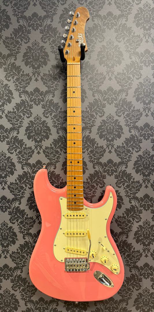 JET Guitars JS 300 Burgundy Pink
