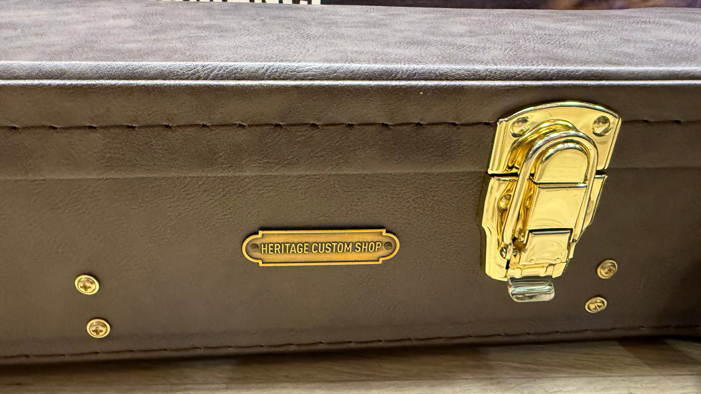 Heritage Custom Shop  Core Collection H-150 Plain Top, Gold Top Artisan Aged incl. case