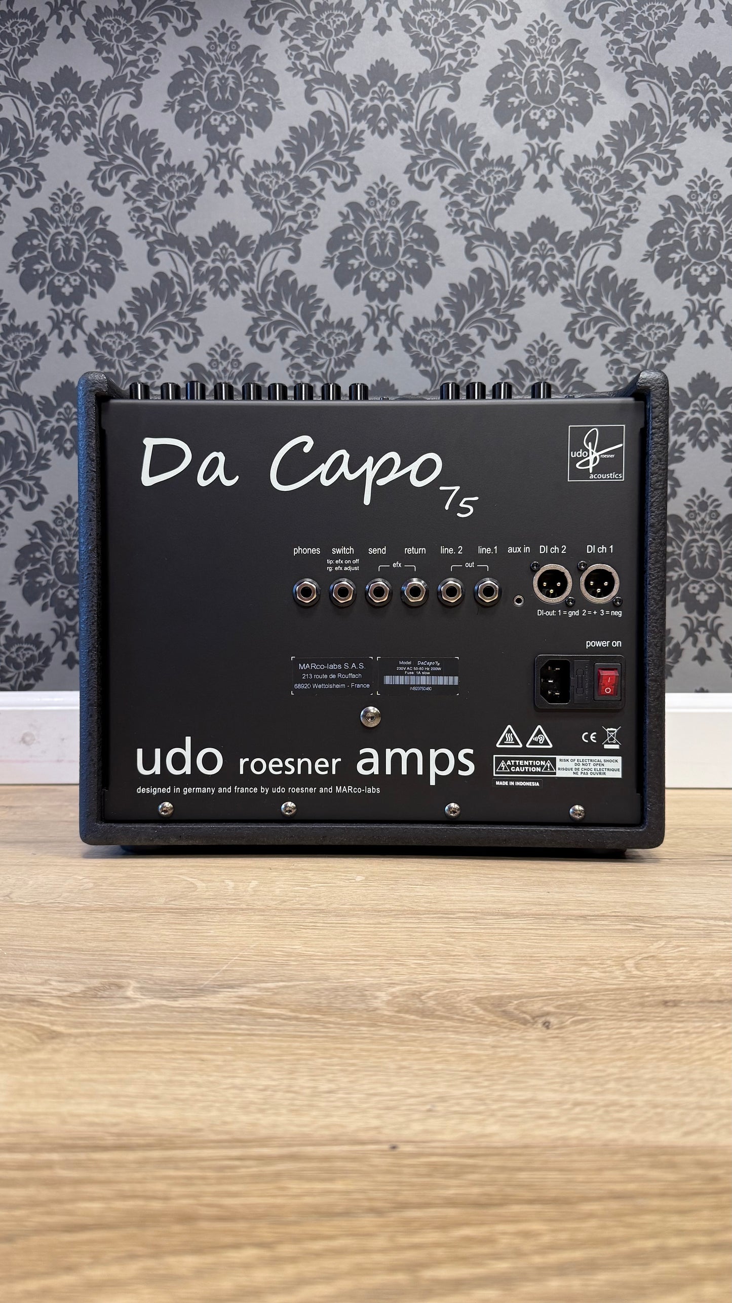 Udo Amps Da Capo 75 Acoustic Amp