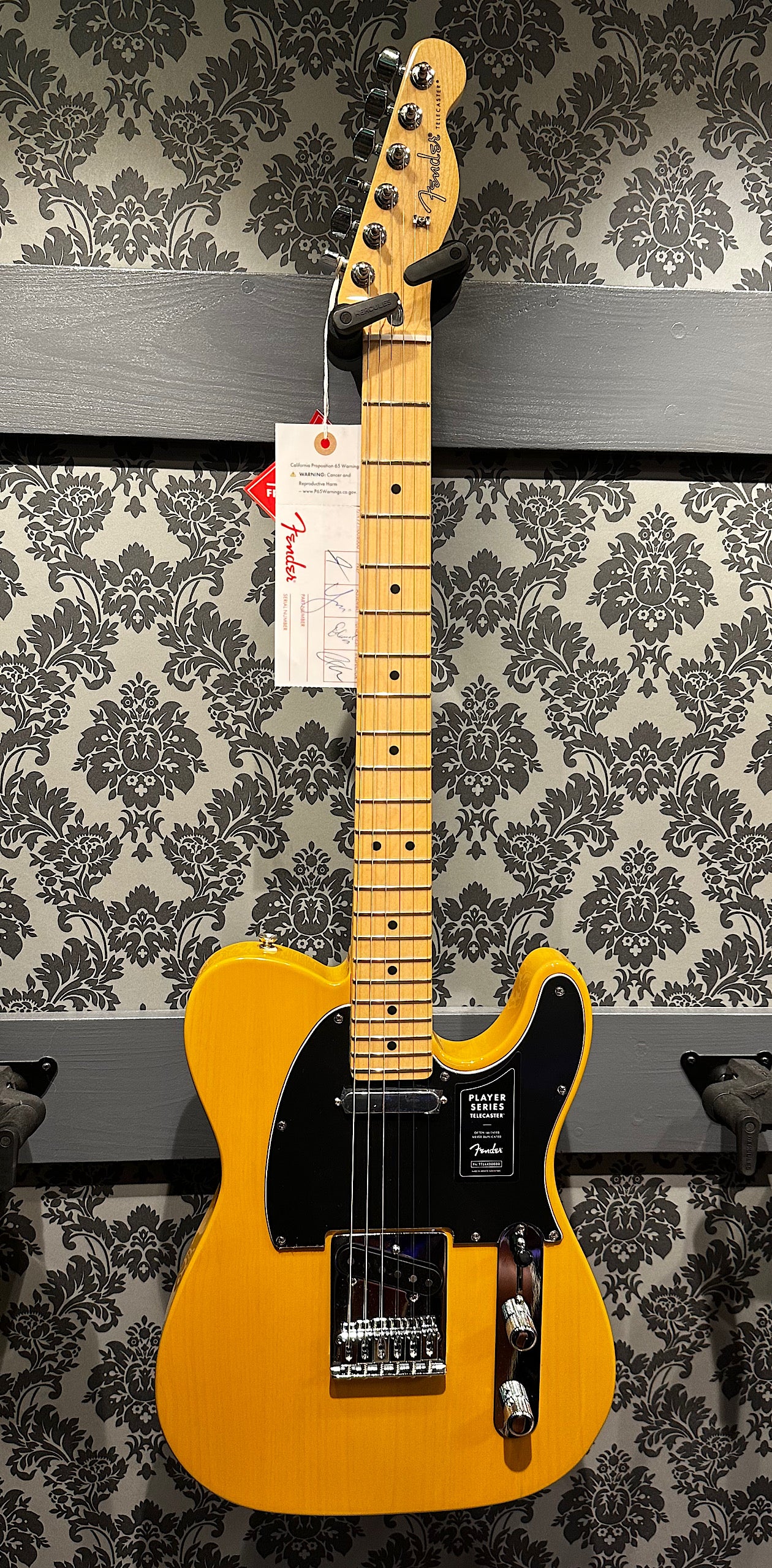 Fender Player Telecaster Butterscotch Blonde MN