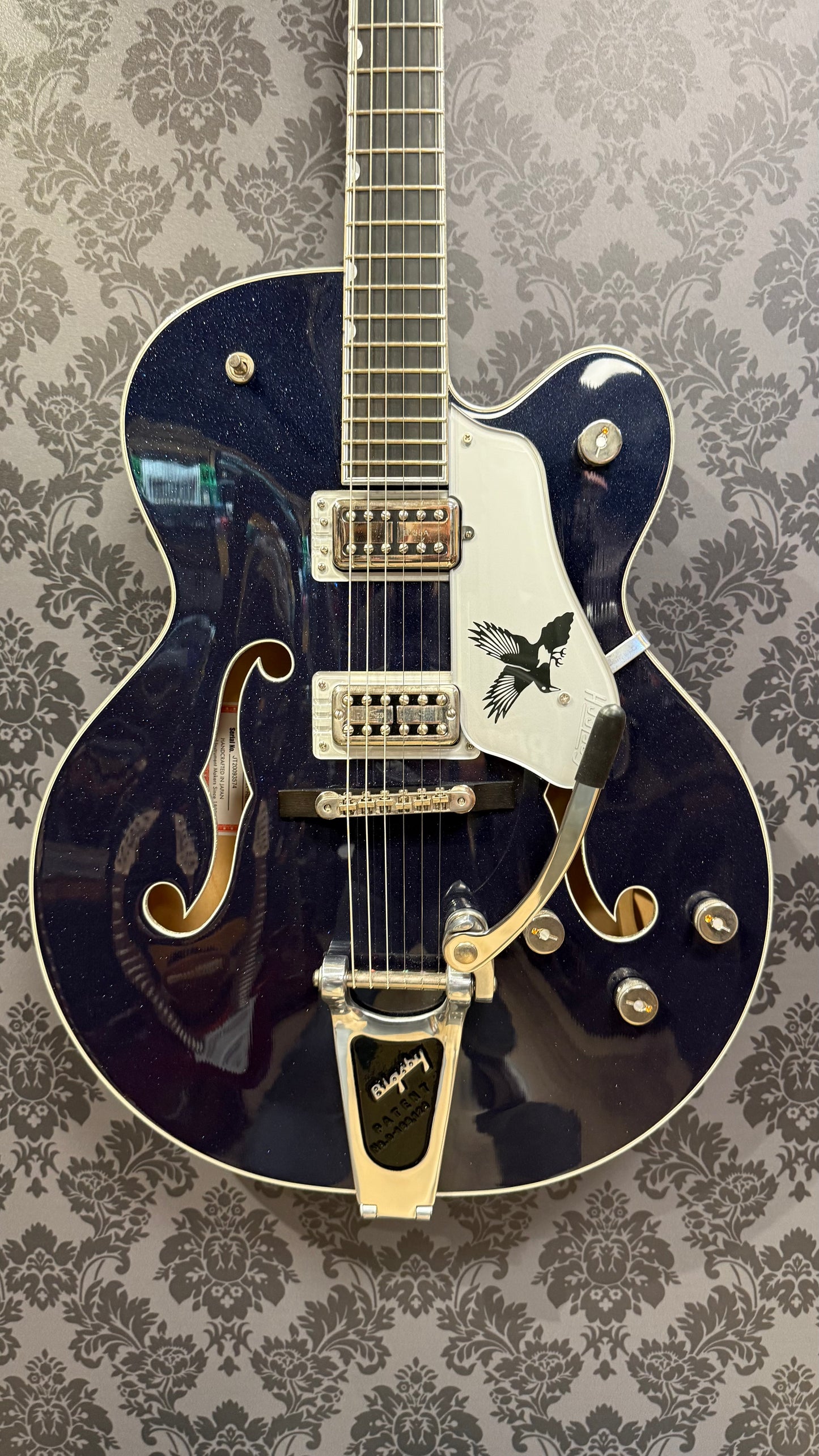 Gretsch G6136T-RR Rich Robinson Signature Raven's Breast Blue (occasion)