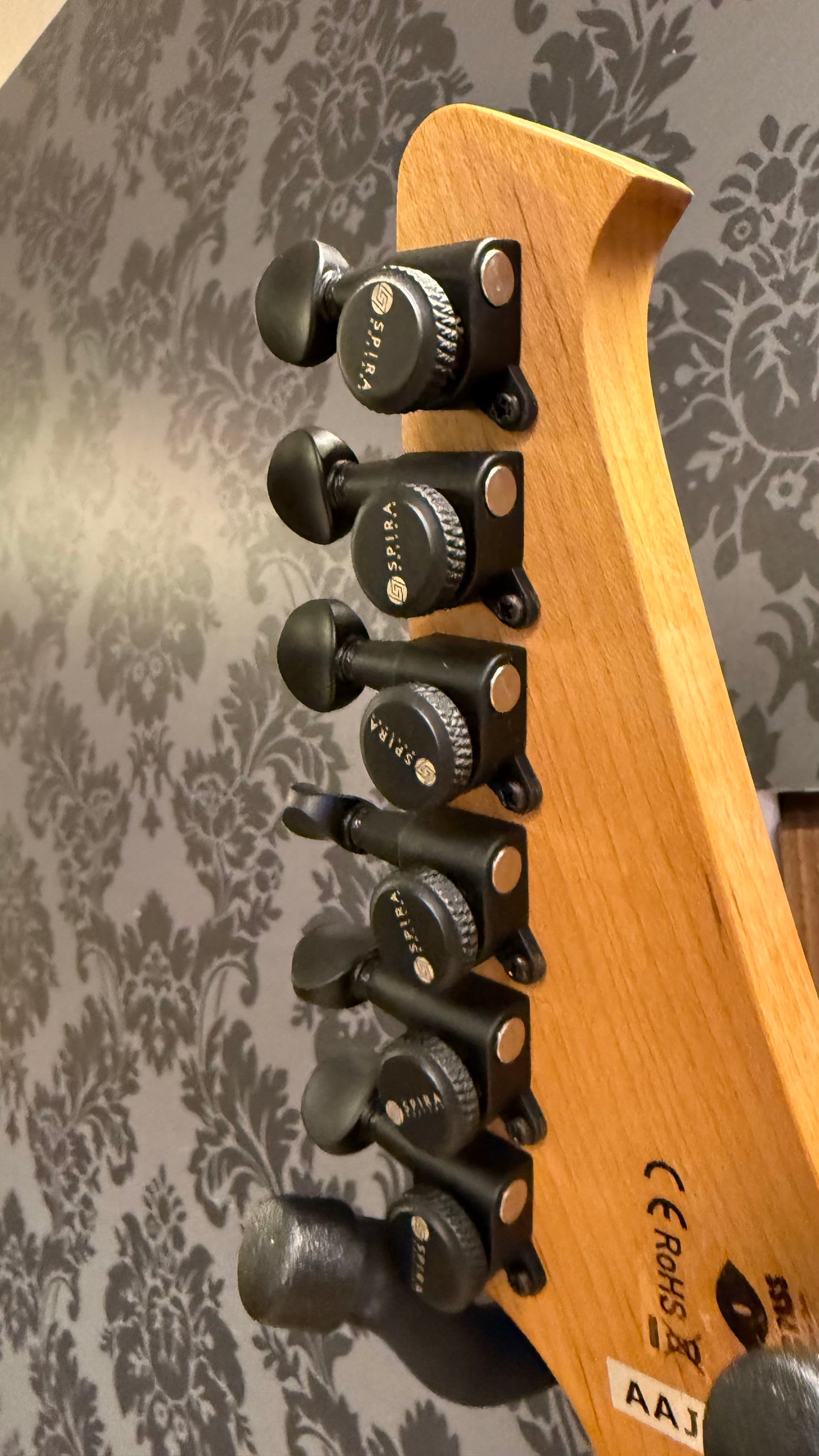Spira Guitars S-600 APP Ash Purple incl.bag
