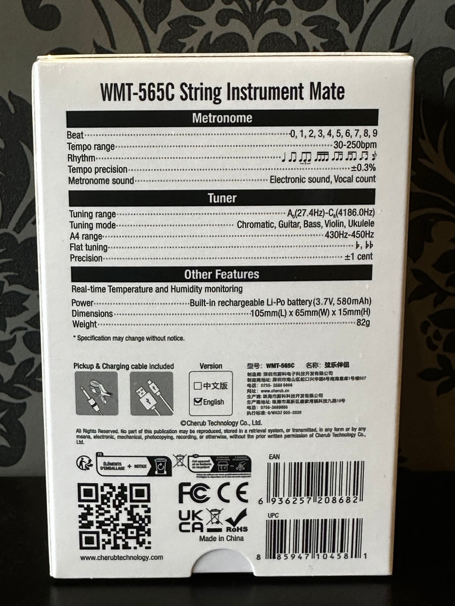 Cherub WMT-565C String Instrument Mate