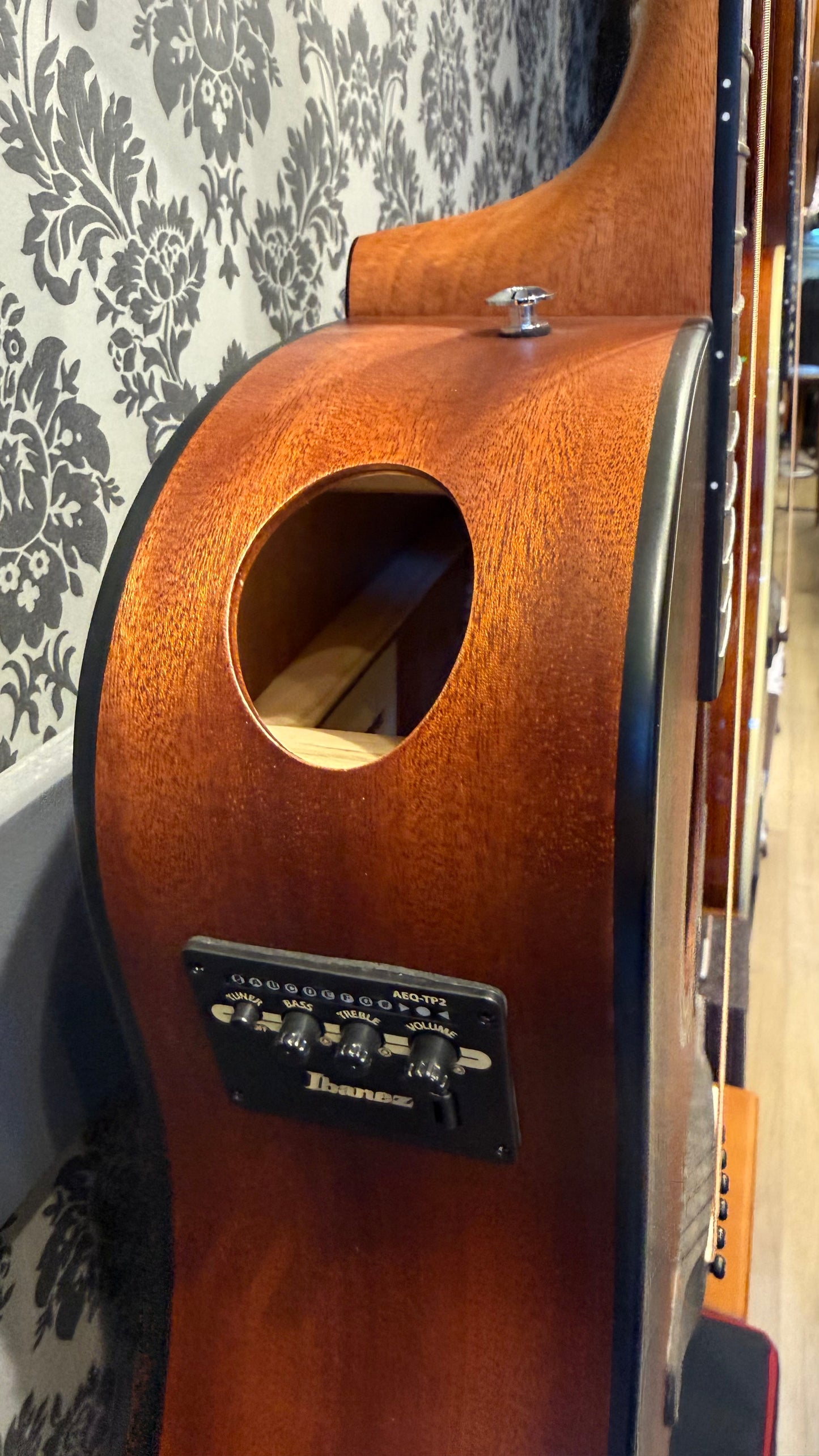 Ibanez AAD54E-OMH Open Pore Mahogany Sunburst