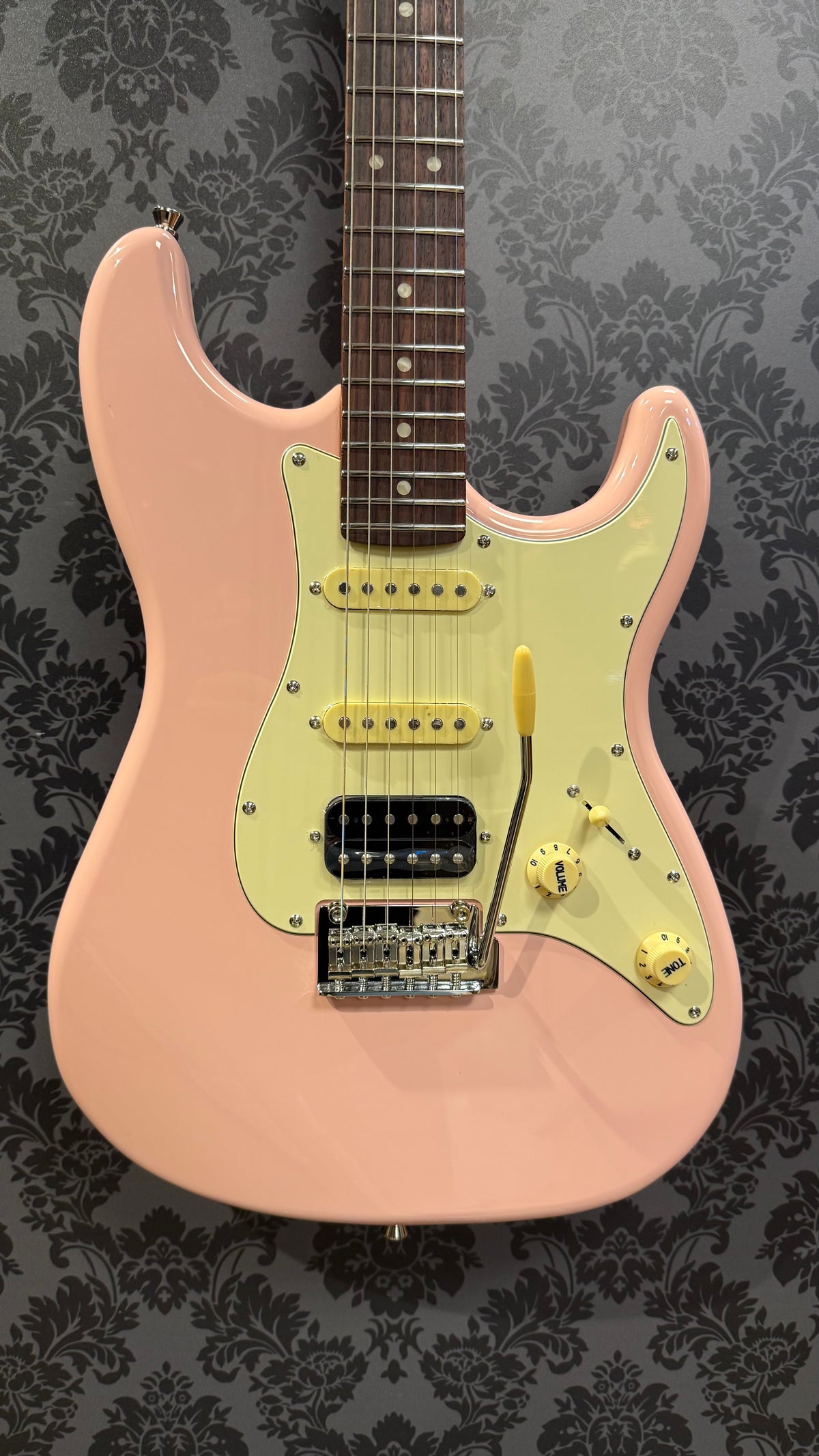 JET JS-400 PK Rosewood HSS Shell Pink