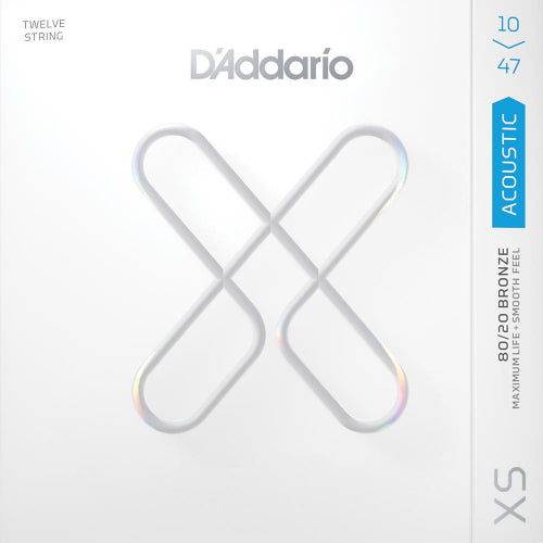 D'addario XS (10-47) 12 String