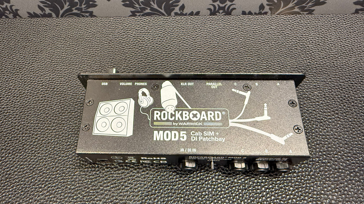 Rockboard MOD 5 - Cab SIM + DI Patchbay (occasion)