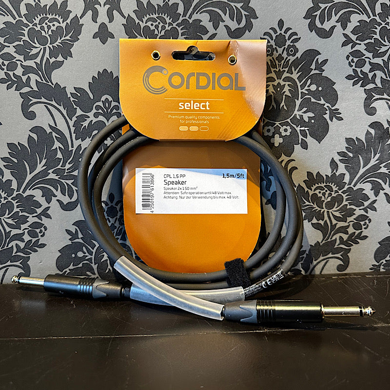 Cordial CPL1.5PP speaker cable jack jack 1.5m