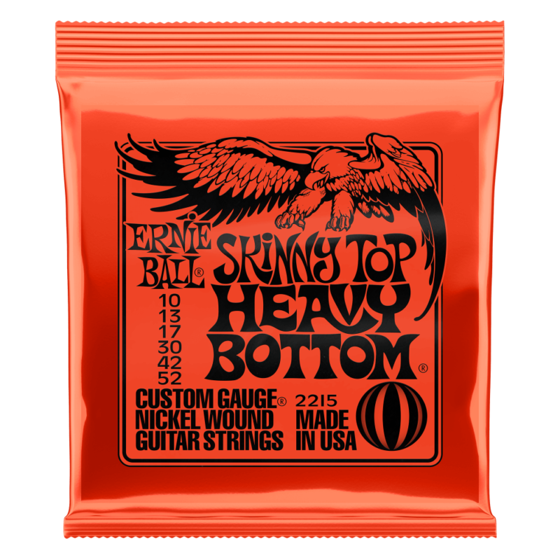 Ernie Ball 2215 Skinny Top Heavy Bottom 010 – 052