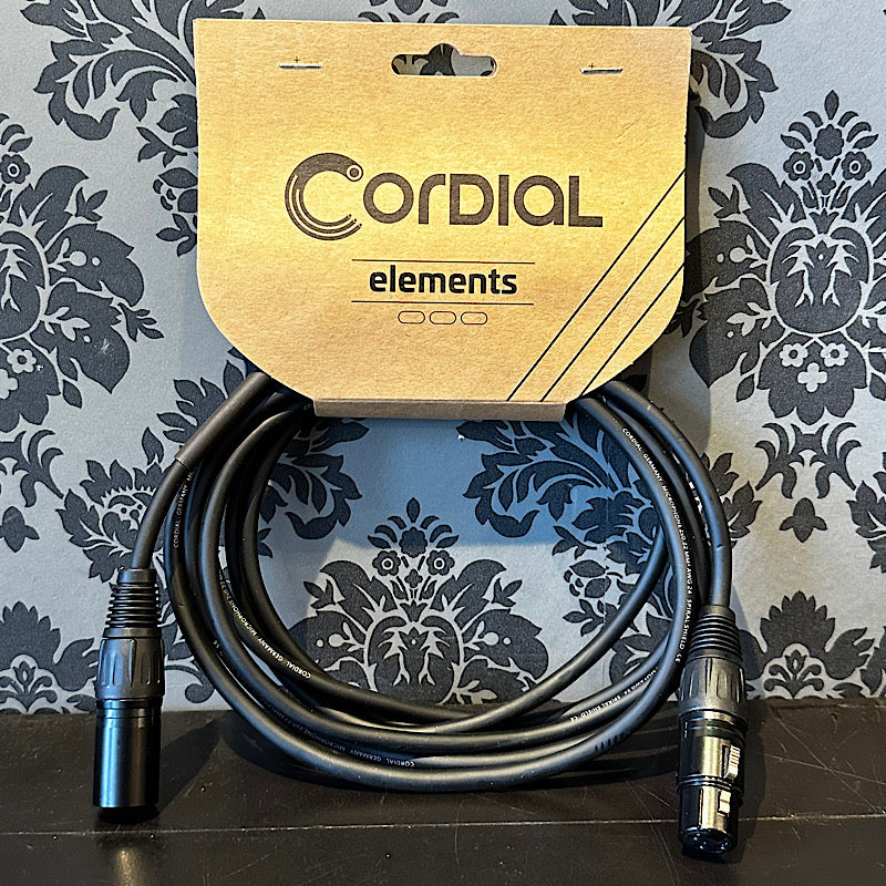 Cordial EM3FM XLR 3 Meter Microphone Cable