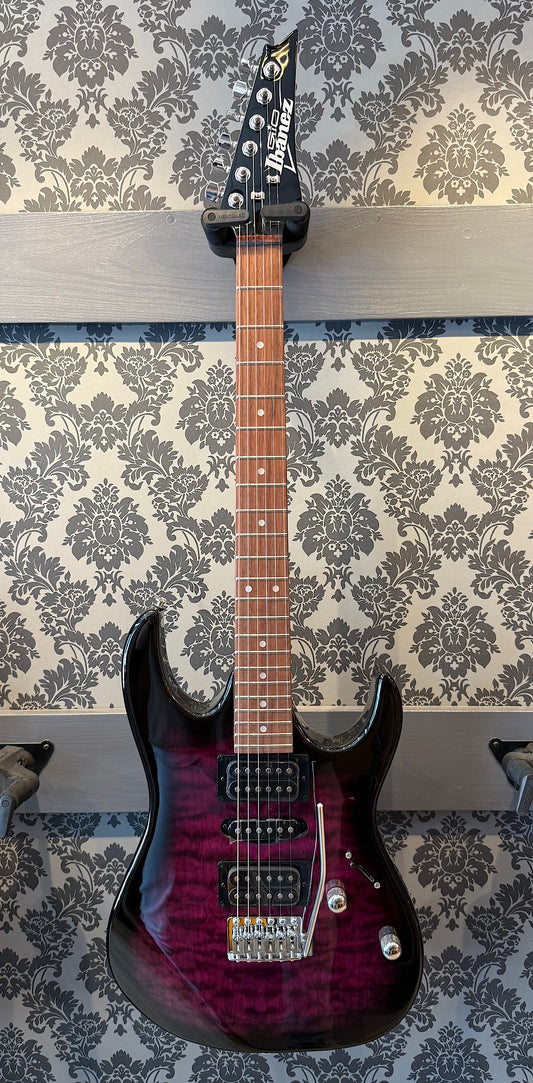 Ibanez GRX70QA-TVT Transparent Violet Sunburst