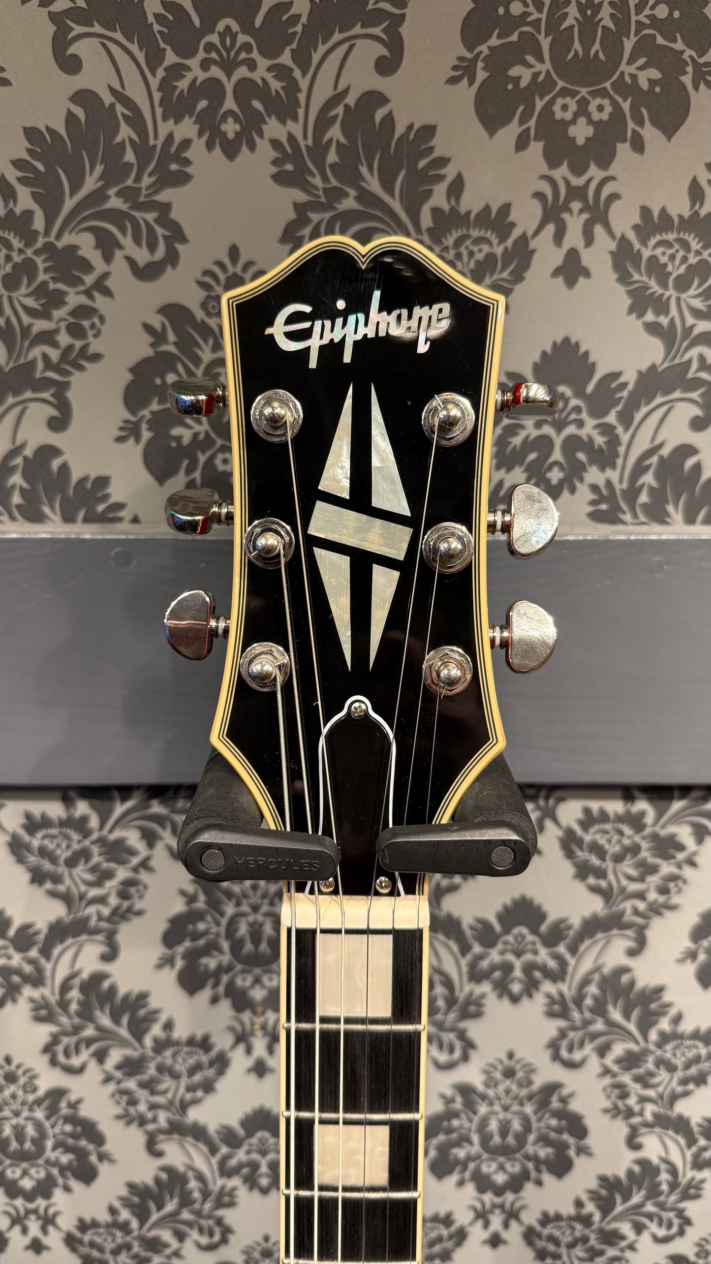 Epiphone Shinichi Ubukata ES-355 Custom Bigsby, Sixties Cherry with Case (occasion)