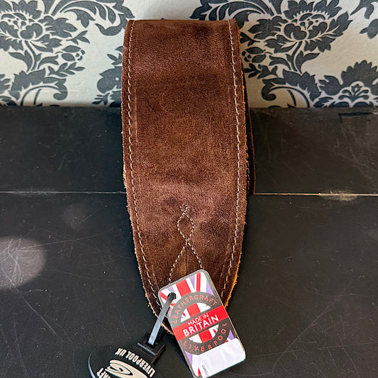Leathergraft Strap Suede Bootlace Brown