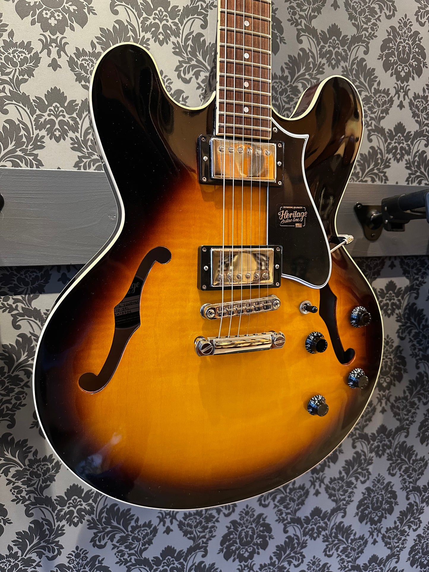 Heritage H-535 Original Sunburst Incl. case