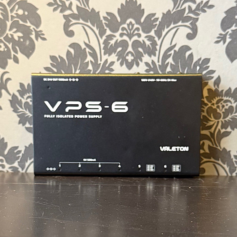 Valeton VPS-6 fully isolated power supply, 7 outputs 9V-12V-18V-24V