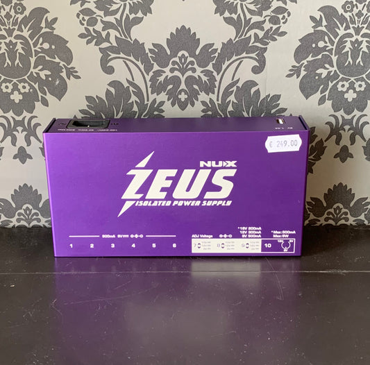 NUX Zeus Isolated Power Supply multivoeding voor effectpedalen