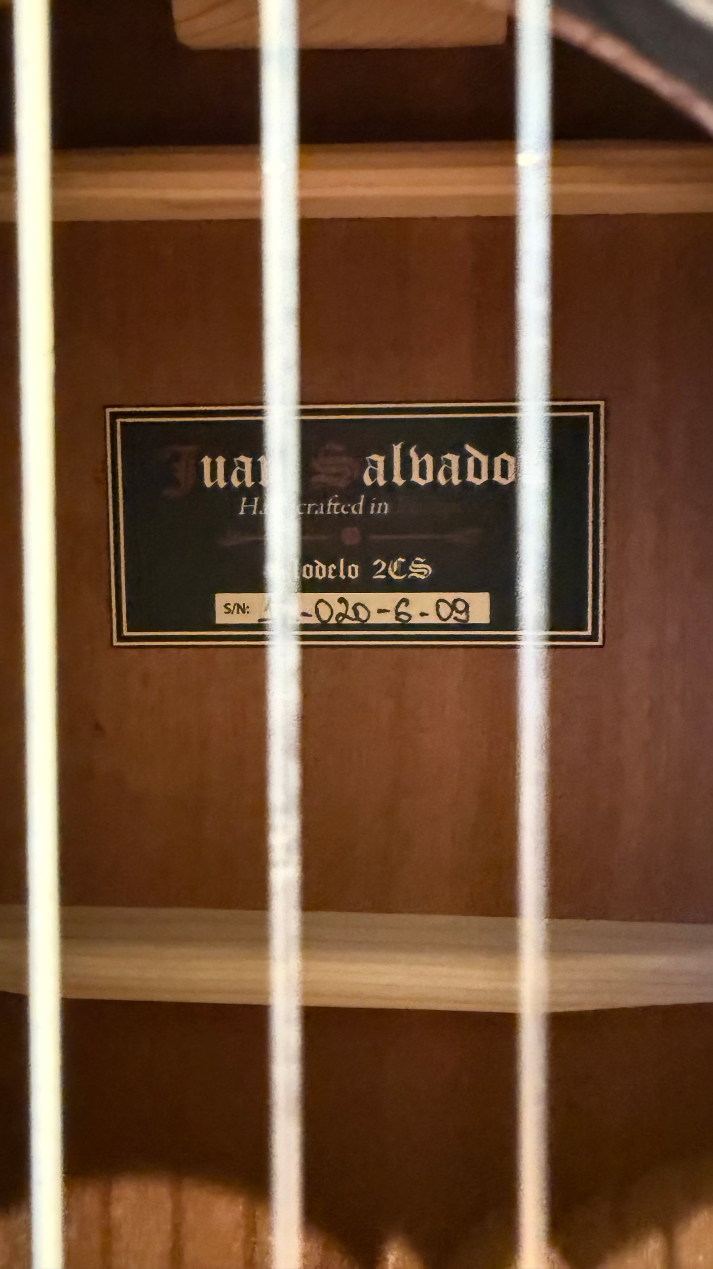 Juan Salvador 2C-S 7/8 Señorita