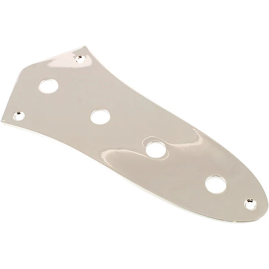 Allparts Nickel Control Plate for Jazz Bass