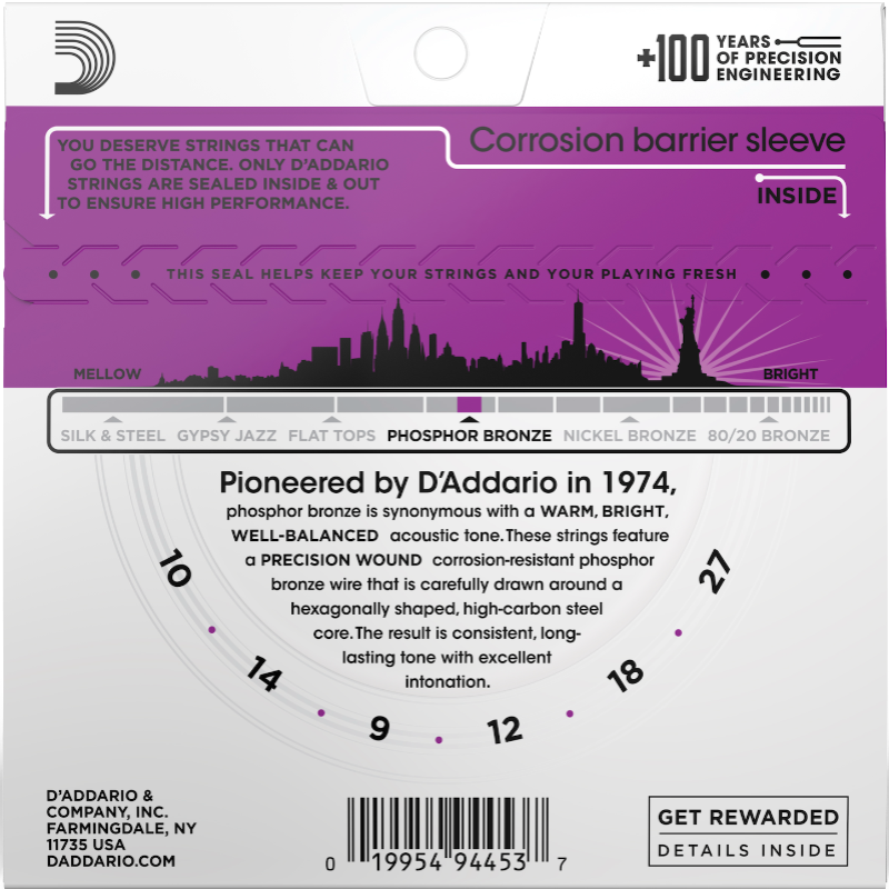 D'Addario EJ38H Nashville