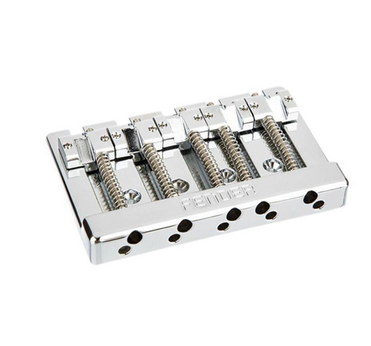Fender bridge assembly HiMass 5-string chrome/zinc