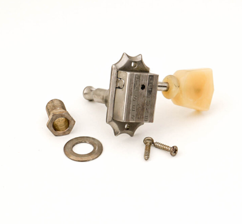 Faber FKT33BB-NA Kluson style tuners, 3+3, bolt bushing, nickel aged