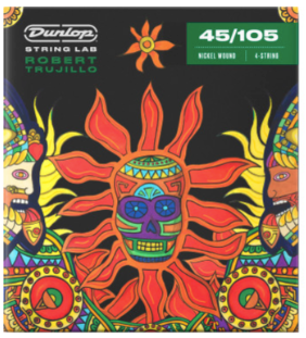 Dunlop RTN-45105 Robert Trujillo Signature Nickel 45-105