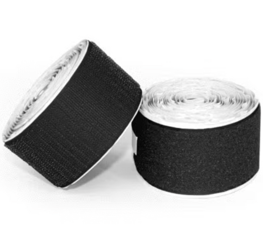 Pedaltrain Hook Loop Love Jet Black Velcro 3 meters