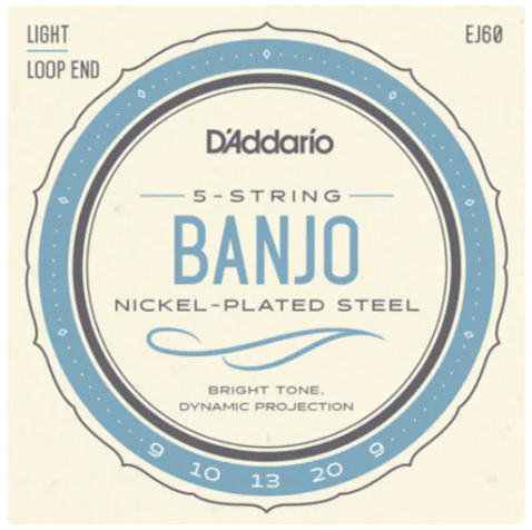 D'addario EJ60 Banjo 5 string