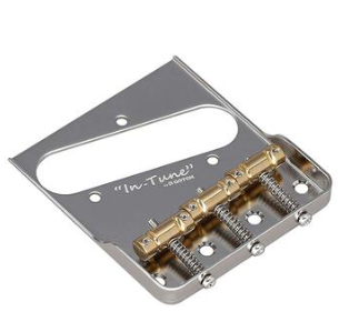 Gotoh BS-TC1S bridge-tailpiece T-model with brass saddles