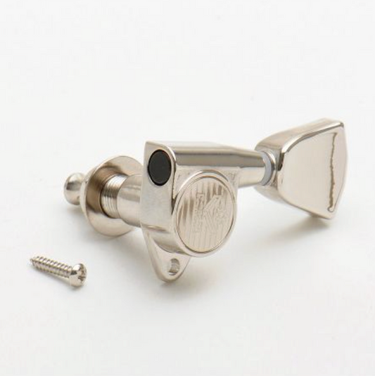 Kluson Roundbacks, Tulip 3+3, nickel