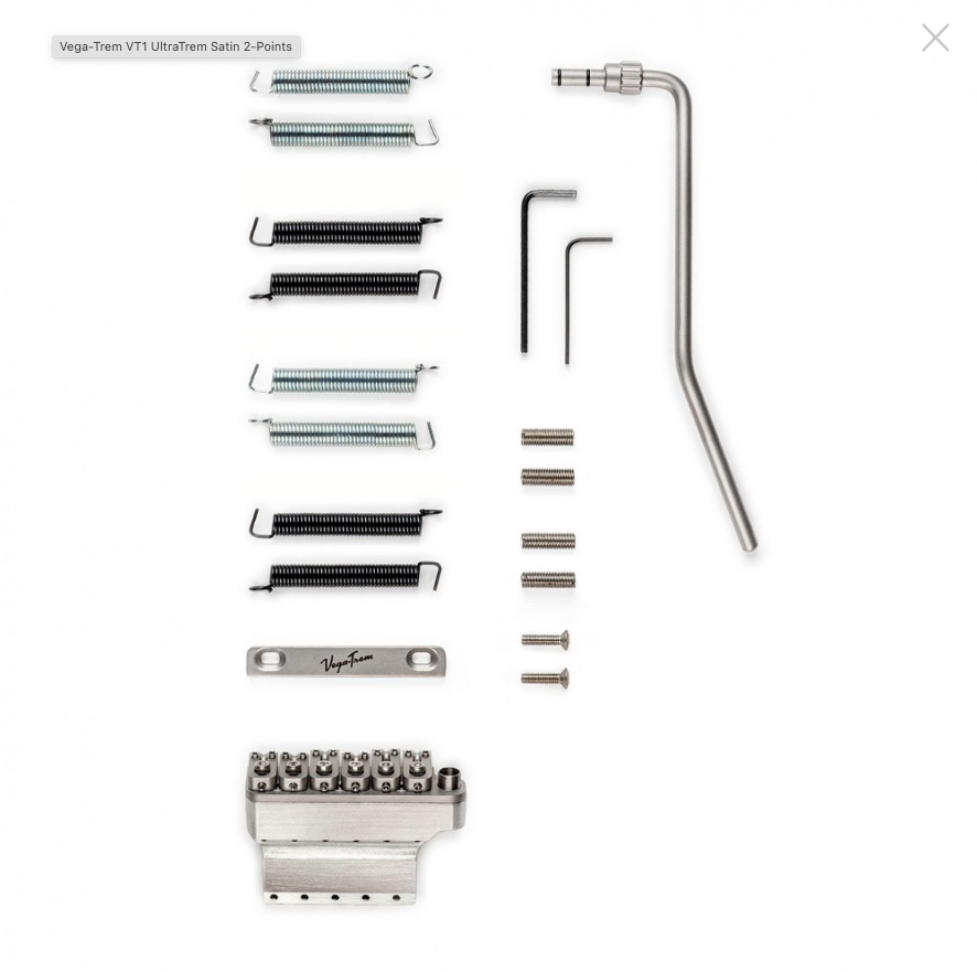 Vega-Trem VT-1 2 point ultra tremolo system satin