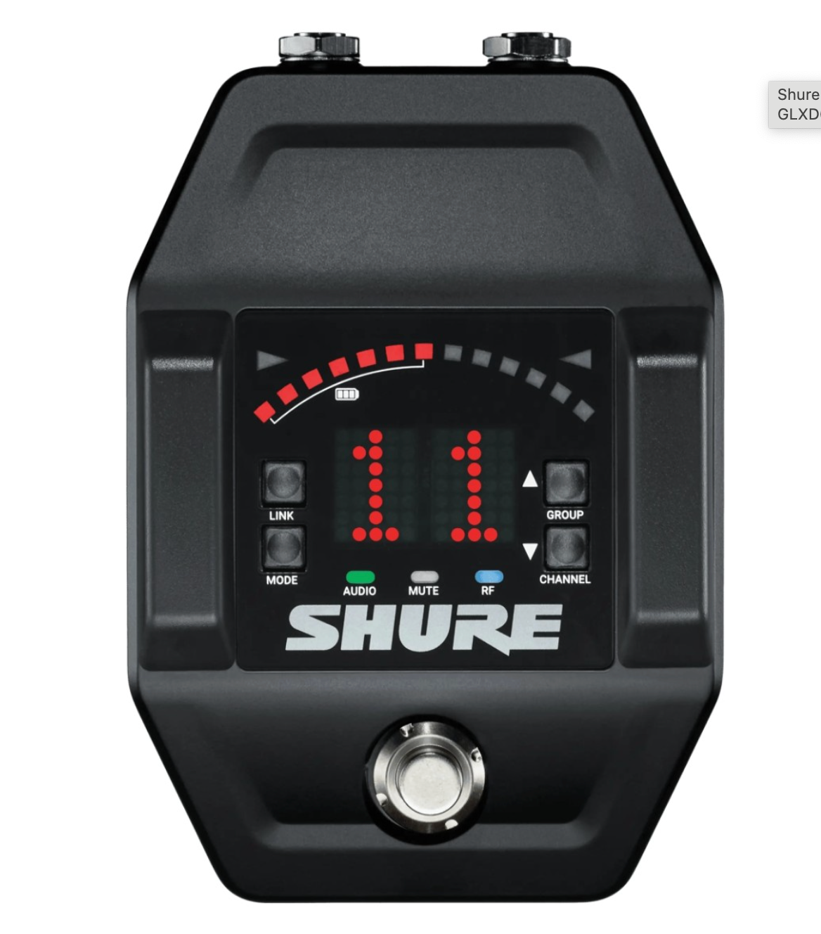 Shure GLXD16+ Digital Wireless Guitar System