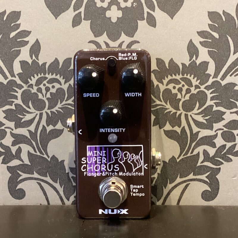 Nux mini super chorus flanger & pitch modulation