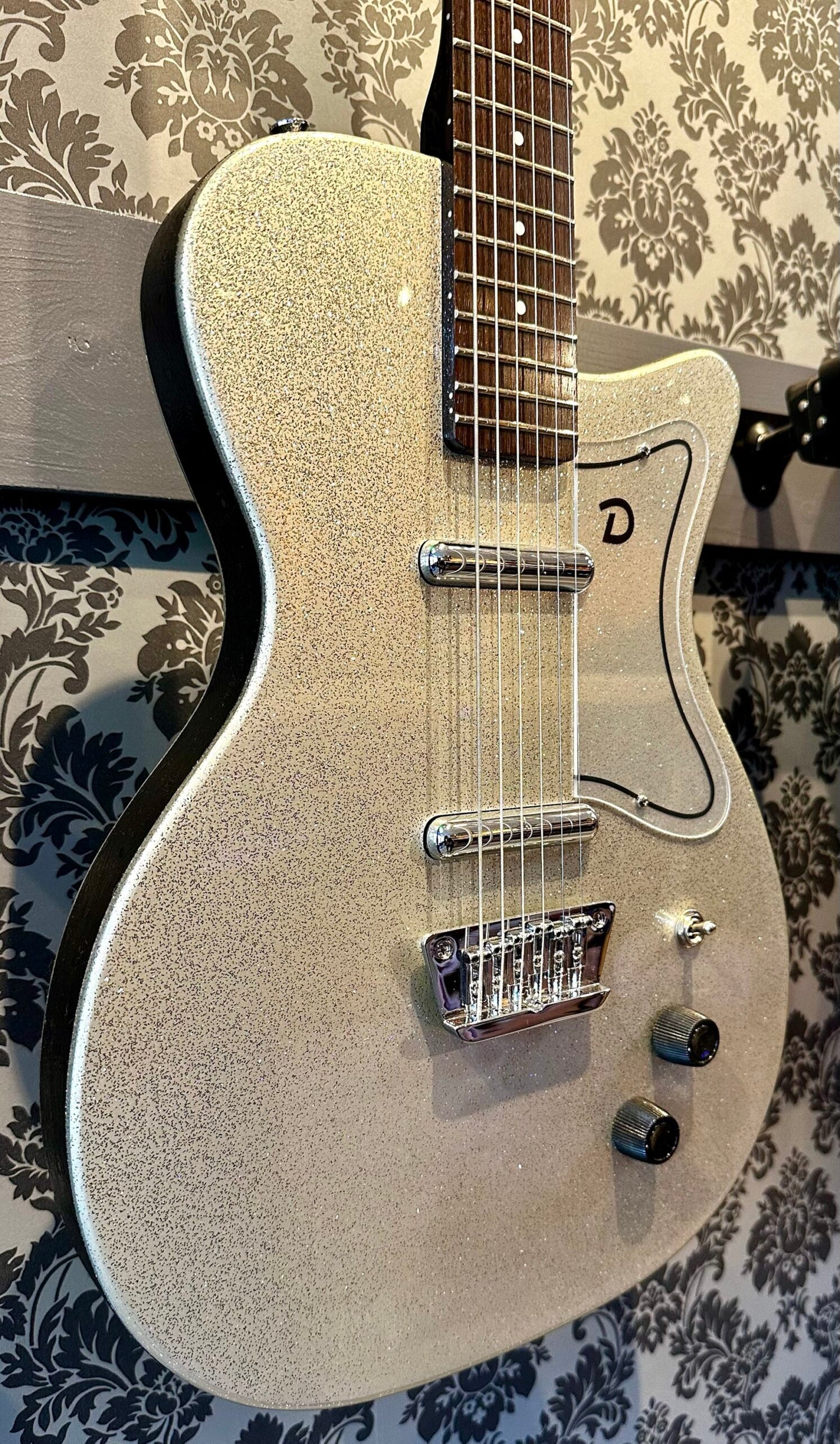 Danelectro 56 SC Sliver Metal Flake