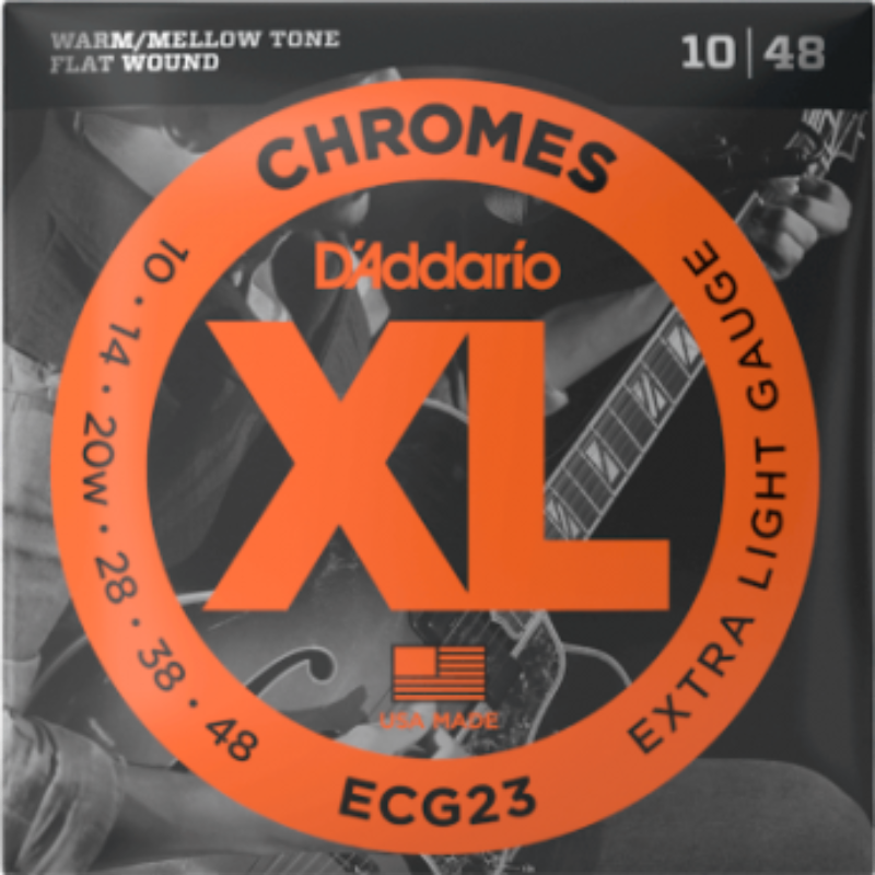 D’Addario ECG23 flatwound