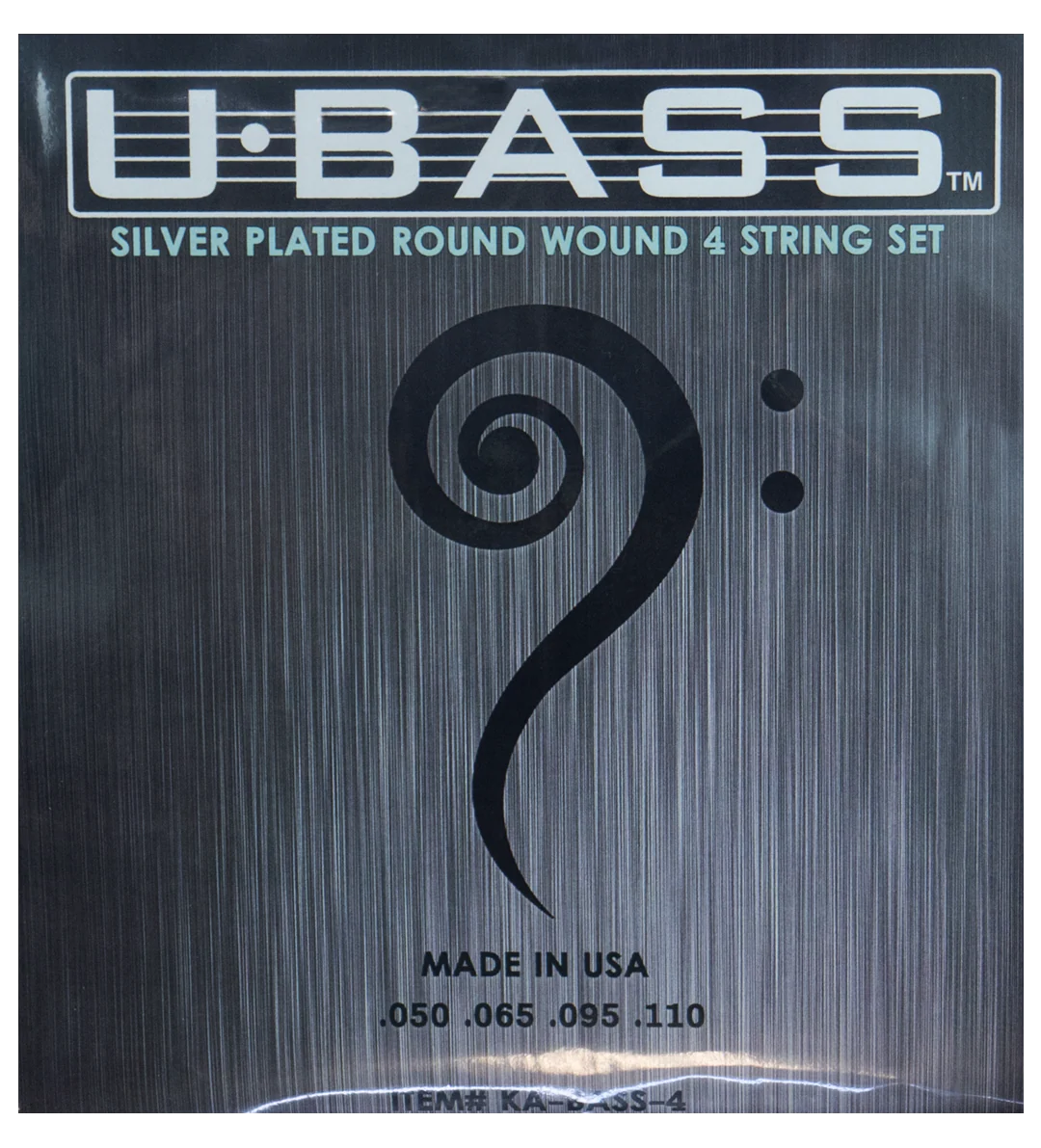 U-Bass KA-BASS-4 Metal Round Wound 4-String U-Bass Set